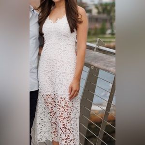 White Jin & Ivy Lace Dress